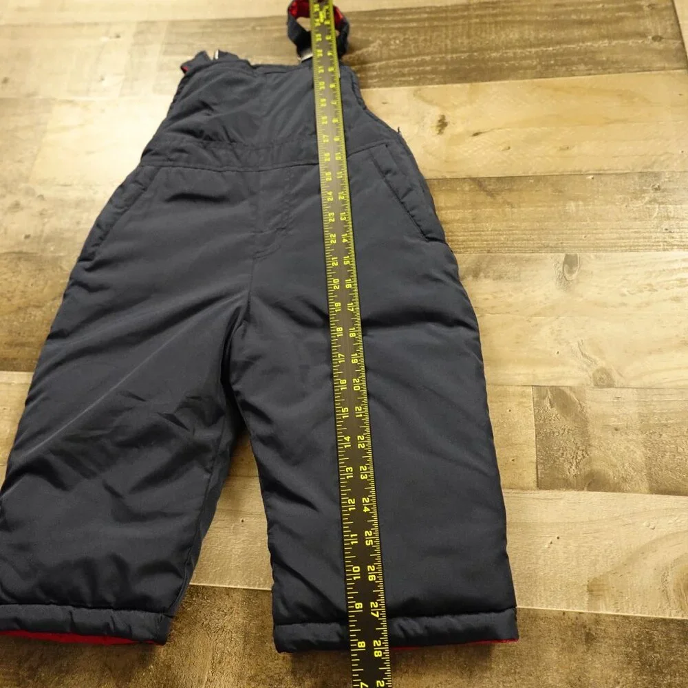 OshKosh B’gosh Snow Bib Overalls Baby/Toddler 24M Navy‎ Insulated Winter